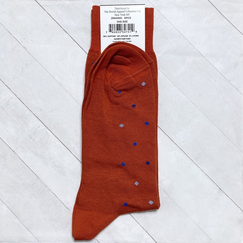 Calcetines de vestir Zanella Italia para hombre de lujo 1pr Crew mezcla de algodón suaves - Imagen 10 de 32