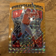 Joey Votto /99 Producers Orange Prizm Parallel 2021 Mosaic Baseball #P10 Reds