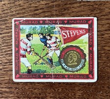 Vintage 1910 Murad College Series Lacrosse Card - Stevens Inst of Technology