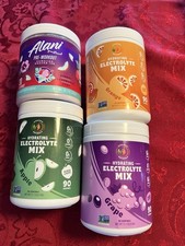 Electrolyte Drink Mix Hydration Powder Keto Vegan Sugar-Free - pack of 4