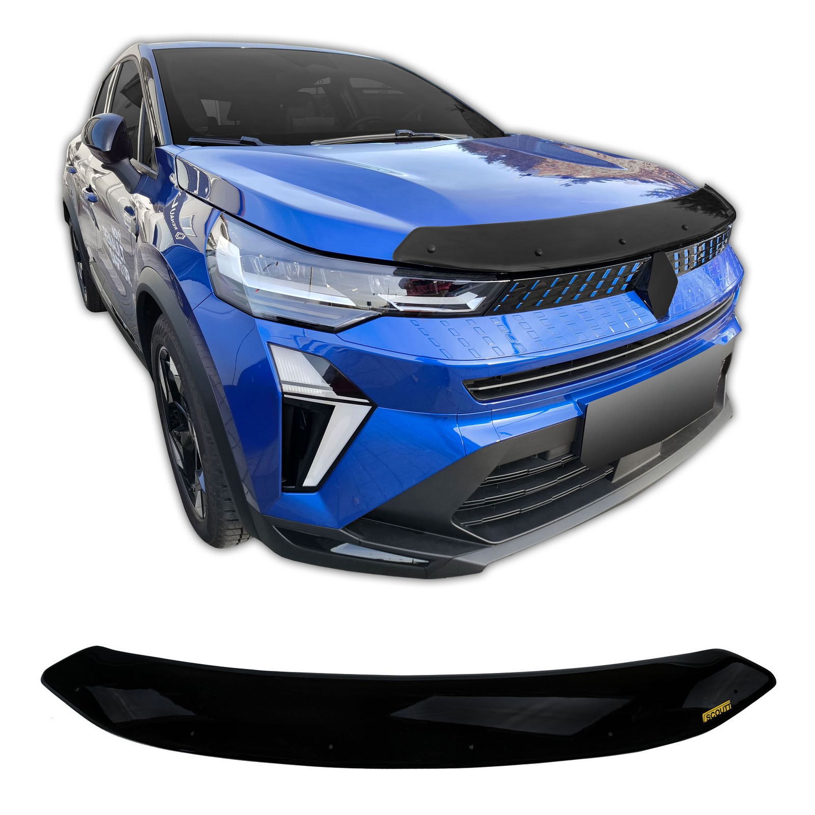 Protection de capot Scoutt en similicuir haut de gamme Captur 2024