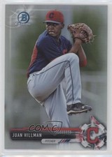 2017 Bowman Chrome Prospects Refractor 268/499 Juan Hillman #BCP145 8d4