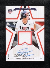 2025 Panini Stars and Stripes Signature Materials Jared Grindlinger Auto 11uo