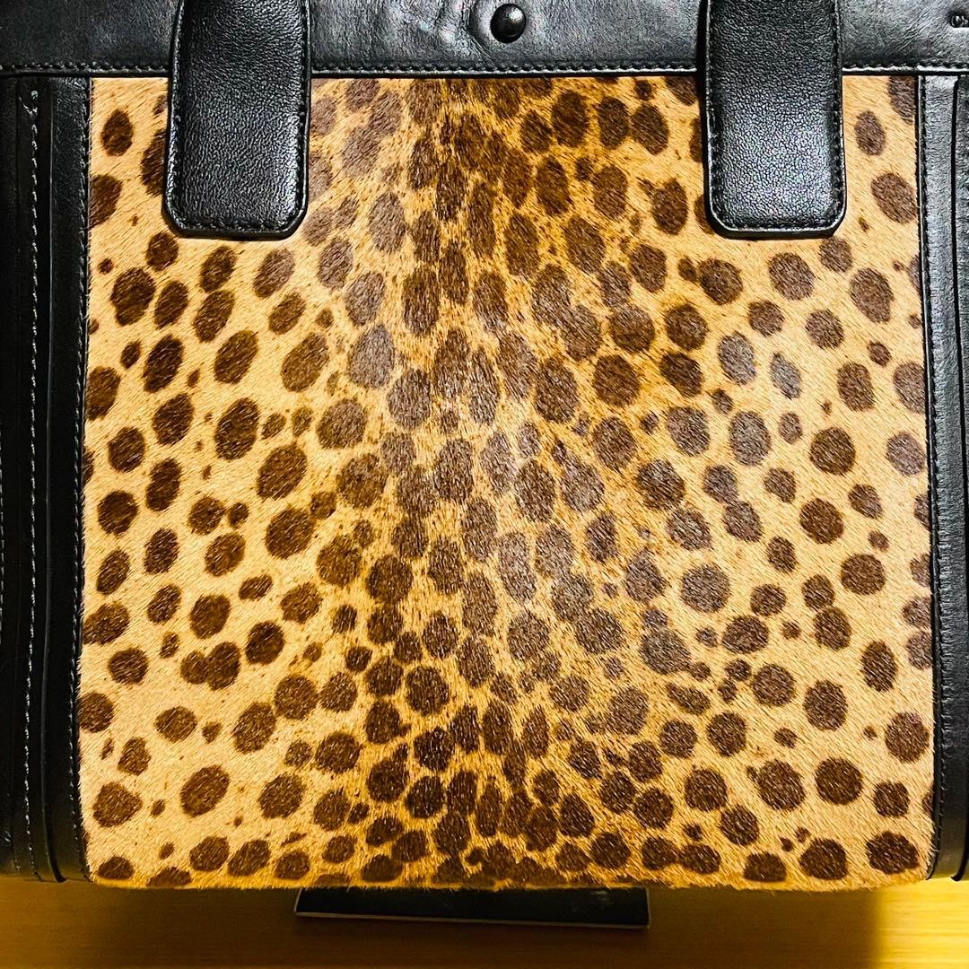 Chloe Allison Tote Bag Leopard Pattern 174313 - image 4