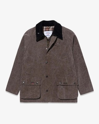 NEW Noah x Barbour Cotton Bedale Jacket Black XS 