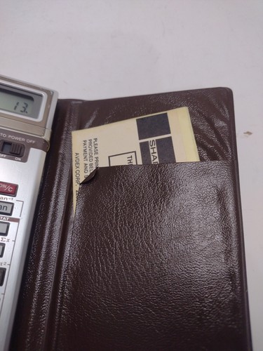 Vintage Sharp Scientific Calculator EL-506 w/ Cover Rare Find That Works Great - Picture 4 of 6