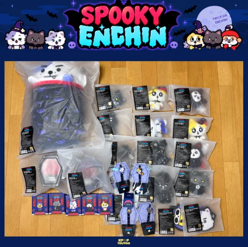 [OFFLINE] ENHYPEN SPOOKY ENCHIN OFFICIAL Character POP-UP MERCH LIST MD - product listing photo
