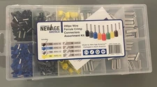 Wire Ferrules Crimp Connectors Kit 390pcs 2-16awg