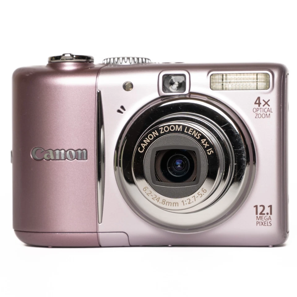 Canon PowerShot A1100 IS 12.1 MP Digital Camera - Pink - FULLY FUNCTIONAL - Image 2 of 4
