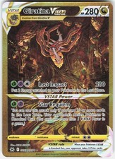 Pokemon Giratina VSTAR GG69/GG70 Crown Zenith Galarian Gallery Pokemon Holo NM B