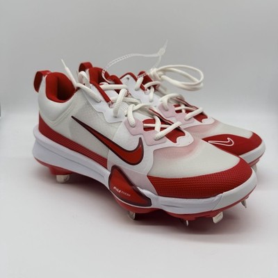 Nike Mike Trout Air Zoom Baseball Cleats Mens Size 7 FB2907-104 Red/White