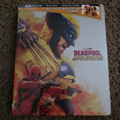 New Steelbook Deadpool and Wolverine: Wolverine Version (4K / Blu-ray +Digital)