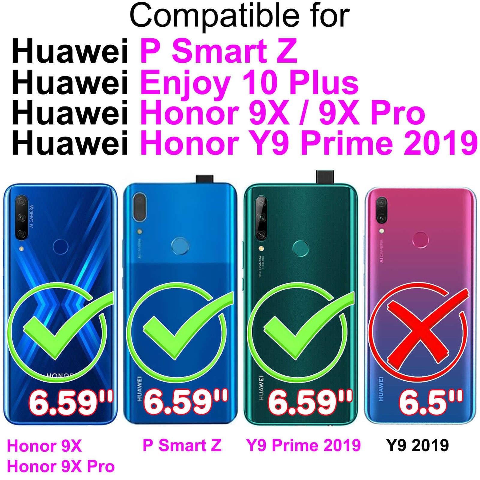 Coque Huawei P Smart Z protection cuir idéale pour le bureau et les trajets - 2