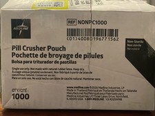 Medline NONPC1000 Silent Knight Pill Crusher Pouch 1000 Count