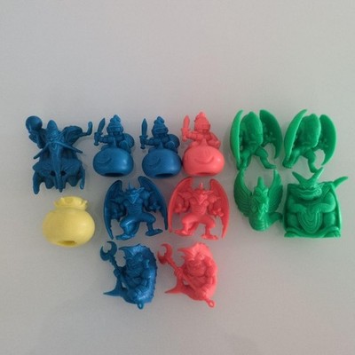 Dragon Quest 6 Monster Eraser Figure Set 13 Pieces Includes King Slime & Destamo
