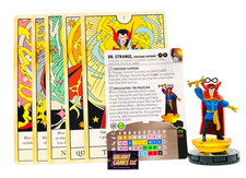 Marvel Heroclix Dr. Strange, Sorceror Supreme 055 w/ All Cards Strange Tales