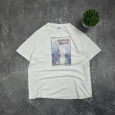 VTG T-Shirt 90s Fruit of the loom American Heroes New Yorks Finest Mens Size XL