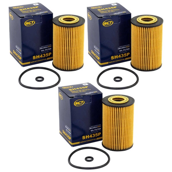 ÖLfilter 3 X SCT SH 435 P FüR Mercedes Benz A Klasse W168 Vaneo 414 A140 A160 A1-image