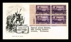 Dr Jim Stamps Battle Of Brooklyn Plate Block First Day Cover Artmaster