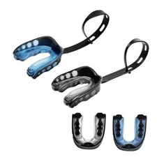 2 Pack Football MouthGuard with Straps and Case,Mouth Guard Youth Football Kid