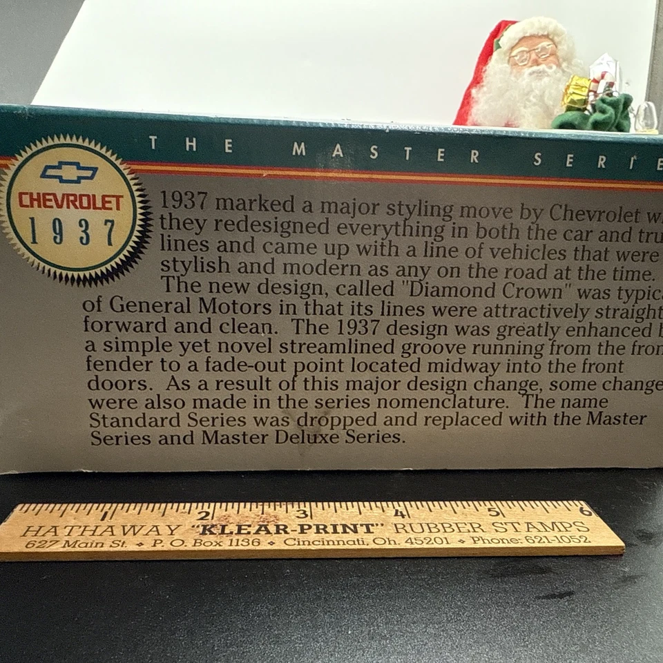 Vintage Liberty Classic 1937 Chevrolet Pabst Brewing Company Die Cast Bank NIB - Image 3 of 4