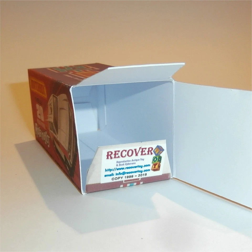 Matchbox Lesney Superfast 20e Range Rover Police Patrol J Style Repro Box - Image 4 of 4