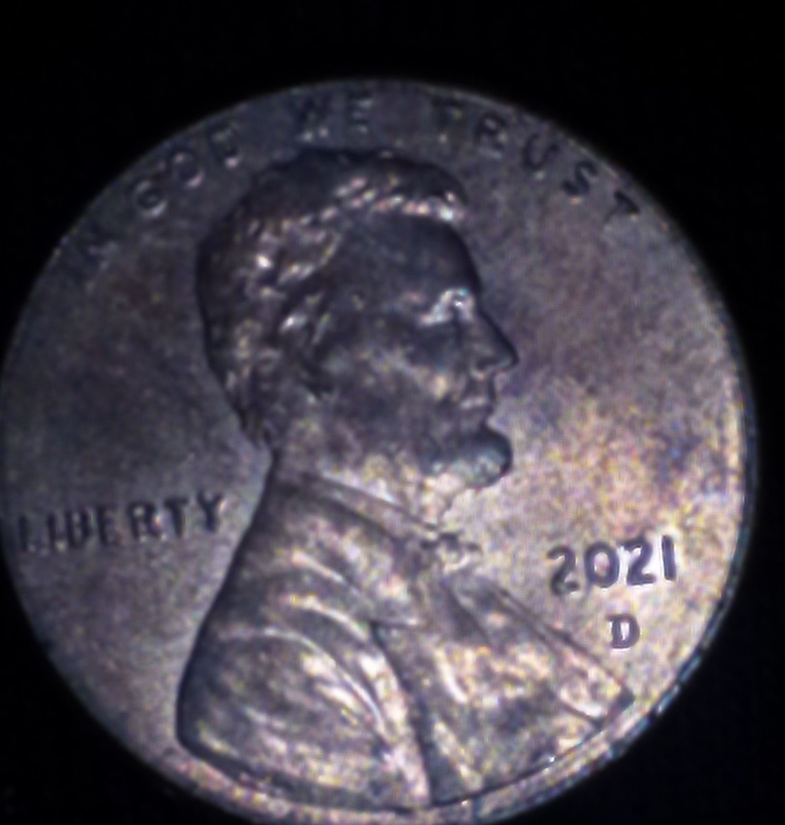PCF - I Didn’t Get A Chance To Say… 2025 Penny Error With Die Chips Beside The Date And Top Left