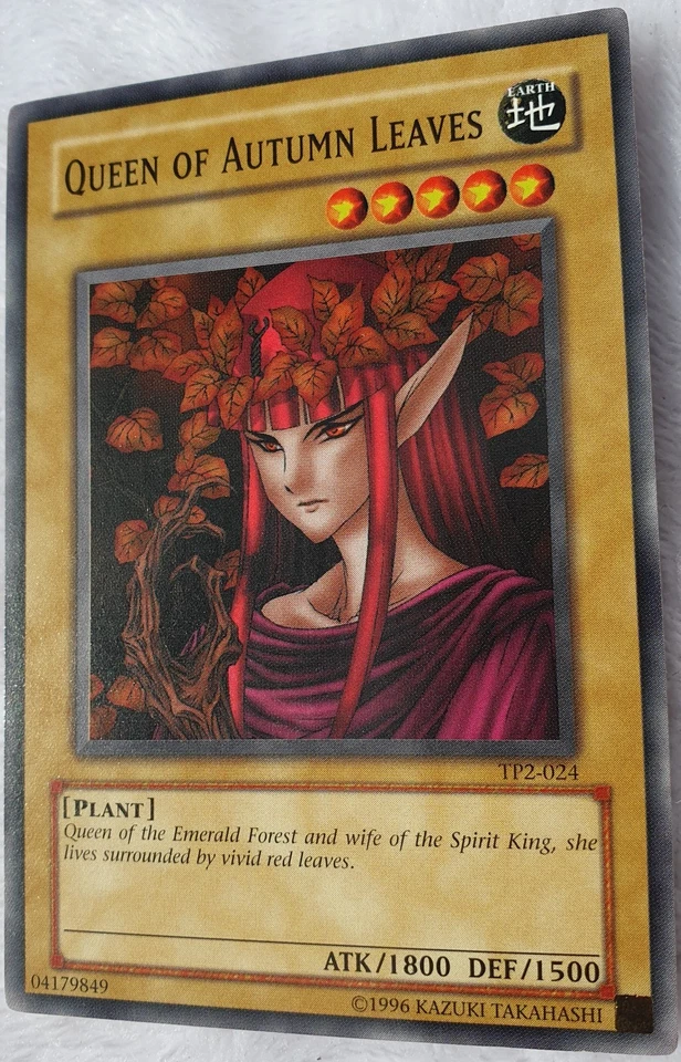 Yugioh 1x Queen of Autumn Leaves TP2-024 Common Unlimited Edition Tournament NM - Image 4 of 4