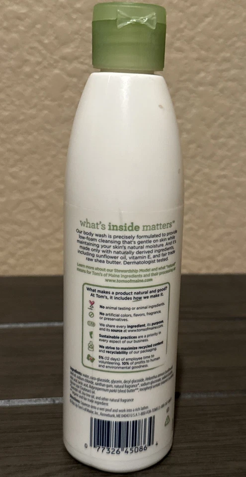 Tom's Of Maine Jabón Corporal Hidratante Natural Lavanda Árbol de Té con Karité 12 OZ Foto 3 de 4