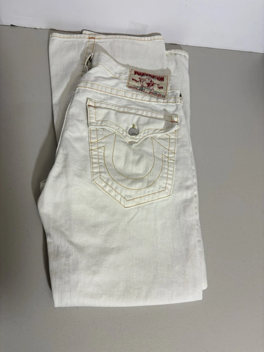 True Religion White Jeans for Men for sale | eBay