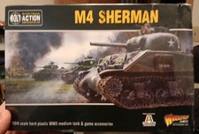 WA Bolt Action 3rd Edition US Army M-4 Sherman Tank Plastic Model NEW Warlord