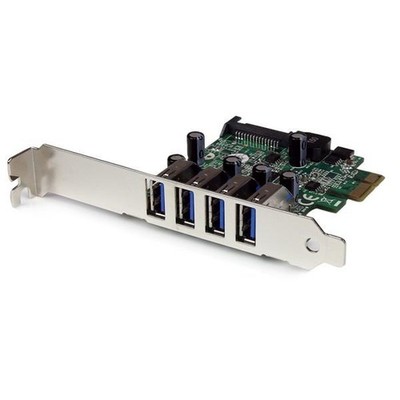 StarTech.com 4 Port PCI Express PCIe SuperSpeed USB 3.0 Controllerkartenadapter