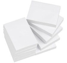 White Sticky Notes 1.5 x 2 in,10 Pads Small Self-Stick 2" x 1.5",