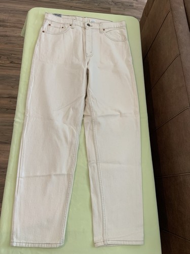 Vtg Levis 550 Jeans White Relaxed Fit ‘94 Sz 34/30 USA Black Label NOS NWT - Bild 9 von 13