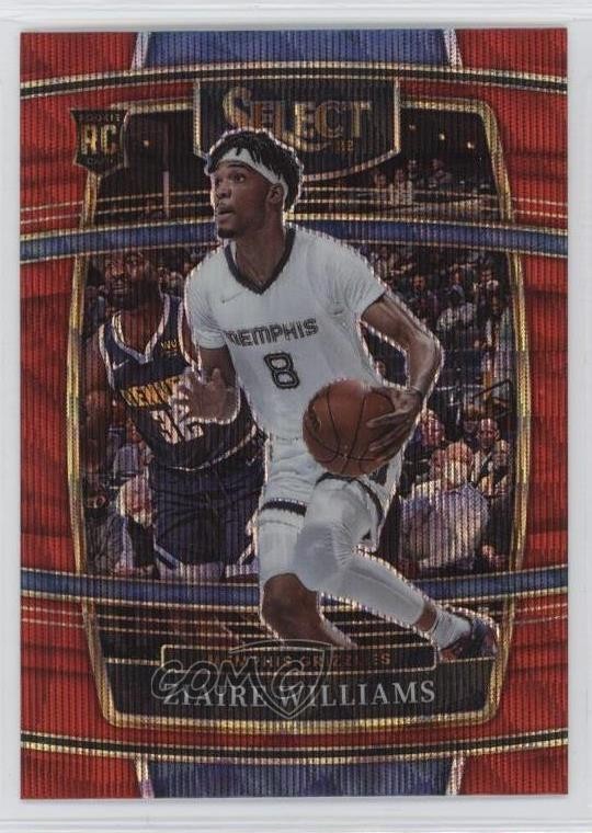 2021-22 Panini Select Concourse Red Wave Prizm Ziaire Williams #86 00jz