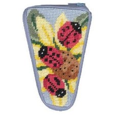 Scissor Case - Ladybug - Needlepoint Kit