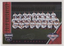 2019 Panini Stars & Stripes Longevity USA Baseball Collegiate National Team 2id