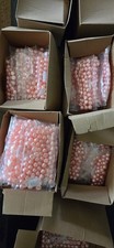 Bulk Pink Pearl Finish Round Loose Beads Supplies