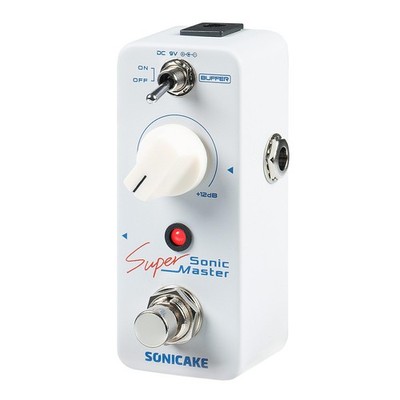 Sonicake Clean Booster Guitar Effects Pedal Sonic Super Master_