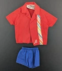 Vintage 1965-66 Mattel #1010 Bend-Leg Allan Doll - Original Outfit