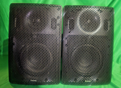 2 (1 Pair) Extron Speed Mount SM 26 Speakers, Black, 8 Ohms TESTED