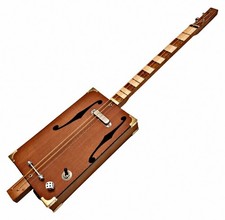 L'acustica 3tpv Special Single Coil cigar box guitar Matteacci's Made in Italy