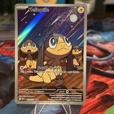 Helioptile 143/132 Me01: Mega Evoluzione Illustrazione Carta Pokemon Rara NM