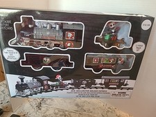 THE NIGHTMARE BEFORE CHRISTMAS JACK SKELLINGTON HOLIDAY EXPRESS 12 PCS TRAIN SET