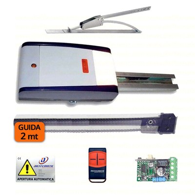 KIT ZODIAC 60 24V COUNTERWEIGHT TILTING MOTOR FAAC GENIUS 6120041 GUIDE 2 M