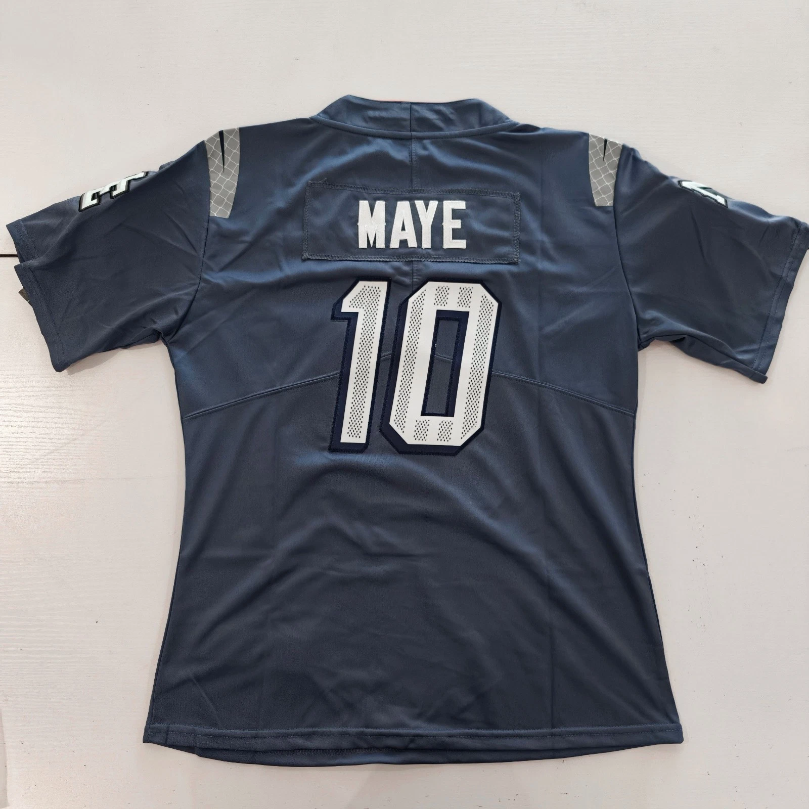 Drake Maye Patriotss 2025 F.U.S.E Rivalries Collection Jersey #10