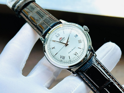 Orient Bambino Automatic White Dial Date Display Men's Watch
