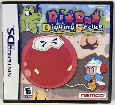 Dig Dug: Digging Strike (Nintendo DS, Namco 2004) Tested & Working *READ*