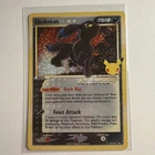 Pokemon Celebrations Umbreon Gold Star Classic Collection Series 17