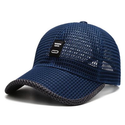 Men's Breathable Mesh Baseball Cap Summer Outdoor Hat Trucker Cap Gym Fun Gift